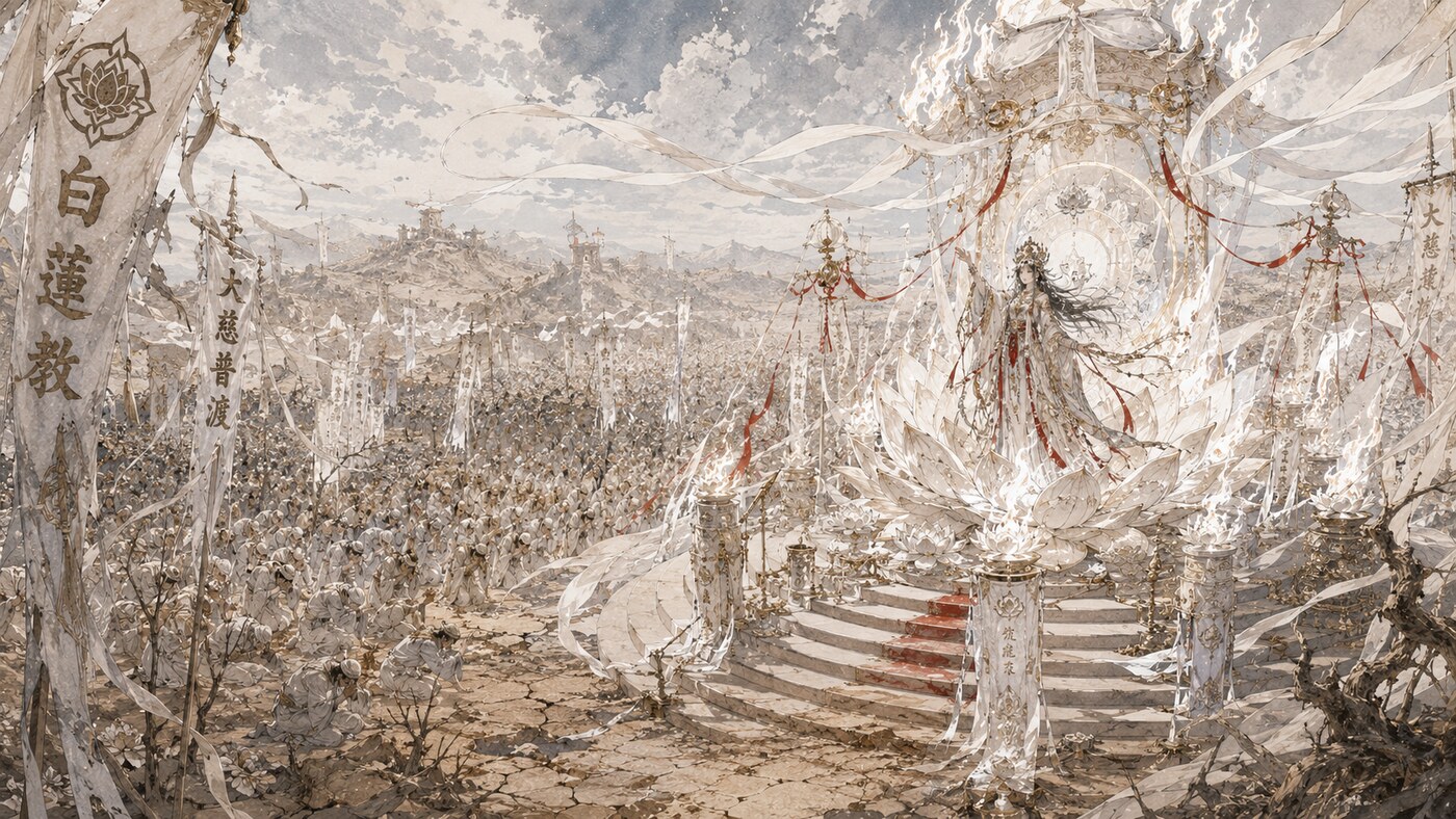 白蓮祭壇 · The White Lotus Altar
